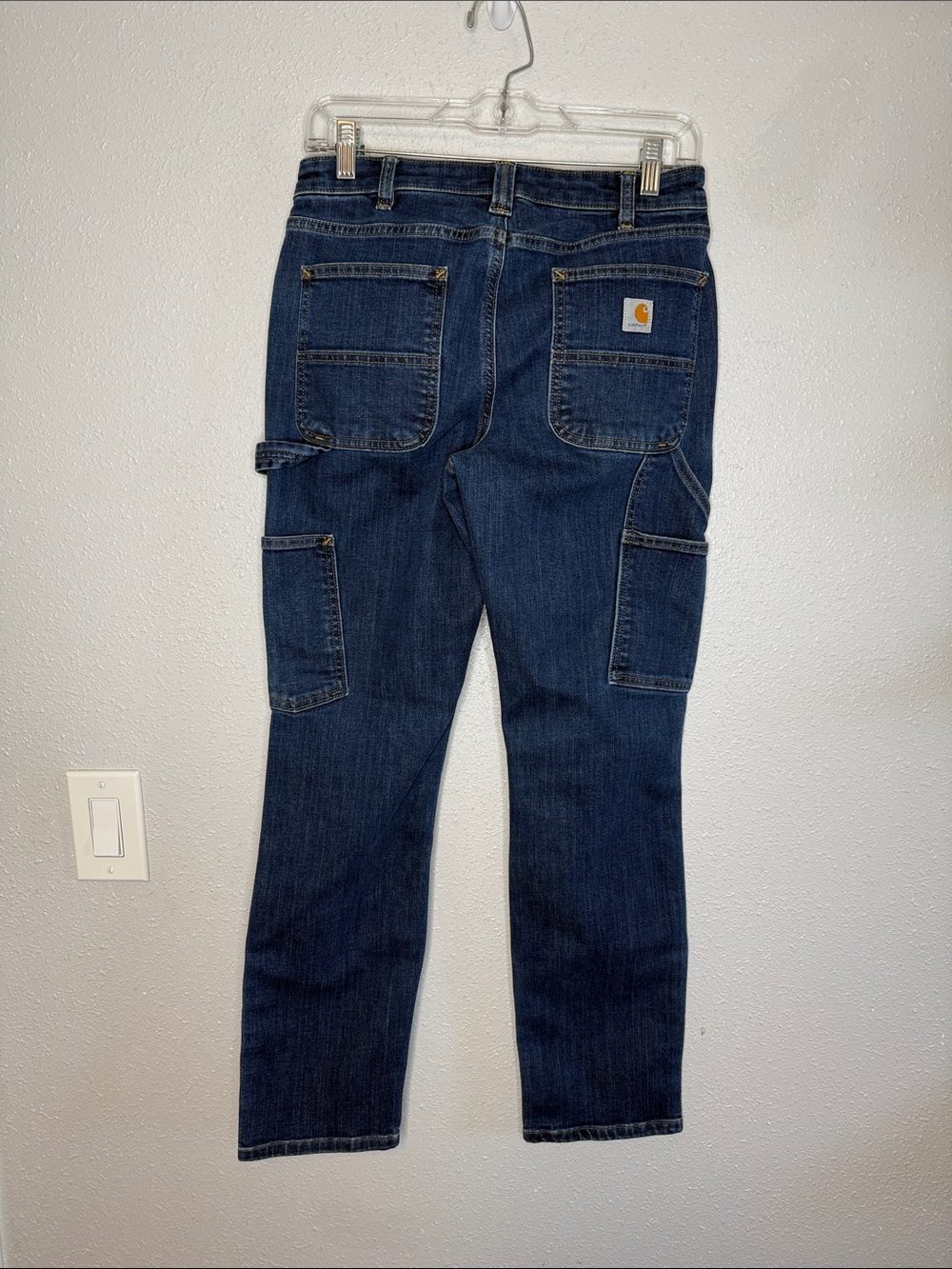 Carhartt Women's BD3915 Rugged Flex Fit Double Front Jeans Size 4 - Picture 3 of 5